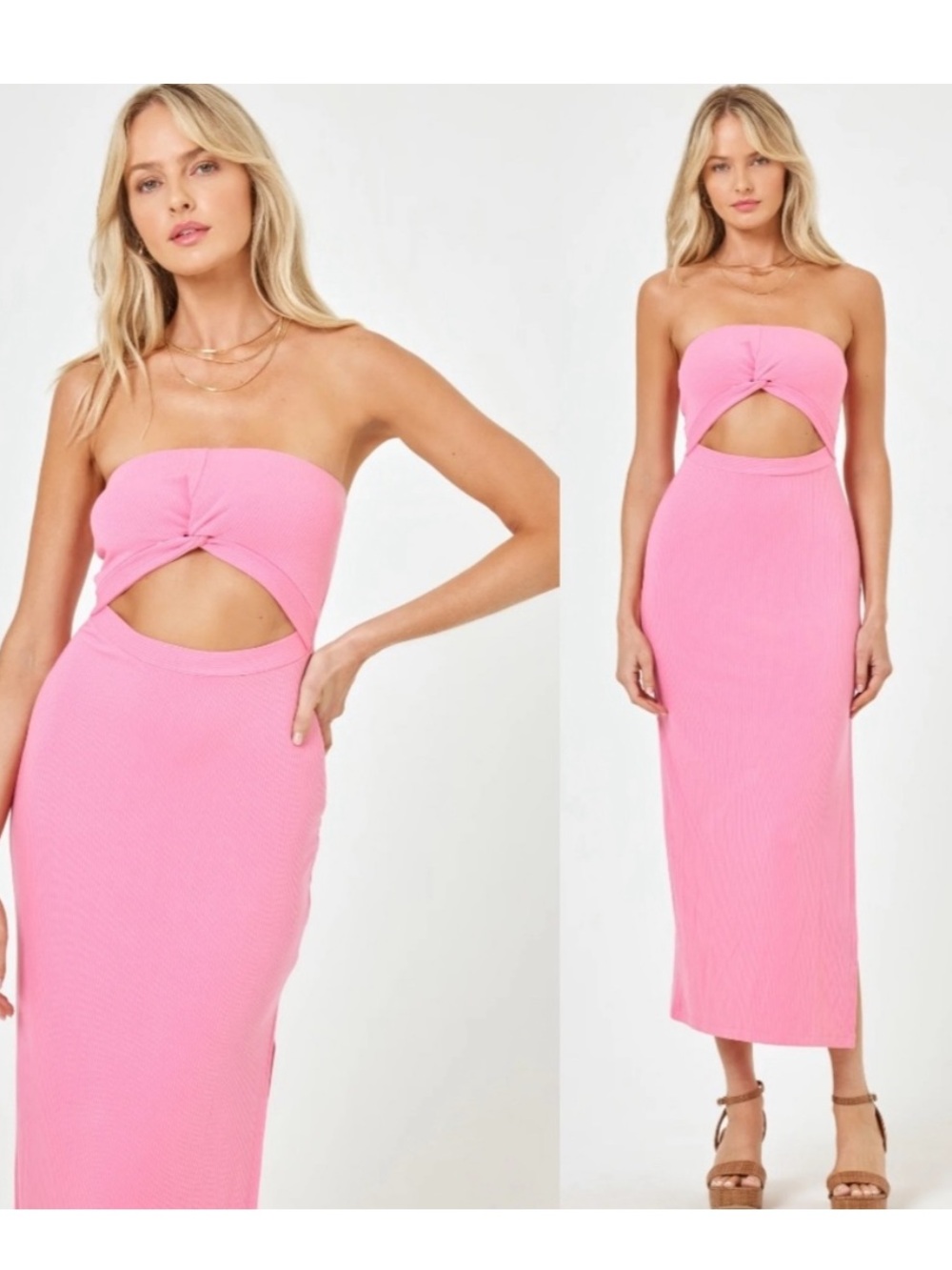 LSPACE Kierra Dress in Guava